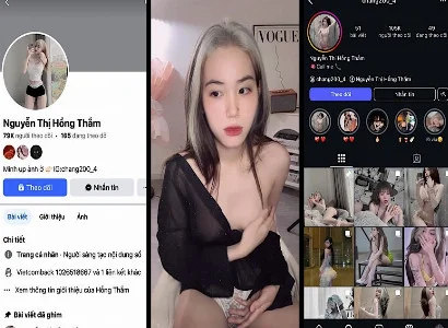 Cô nàng Hồng Thắm nóng bỏng khiến nguyên đoạn phim chat cảnh nóng cực phê bị lộ