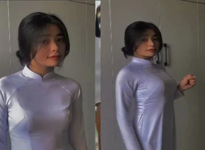 Phang em nữ sinh áo dài mông tròn phê như điên